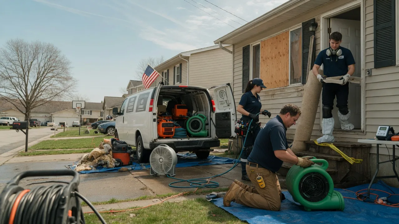 Water Damage Restoration in Wyandotte, MI near me
